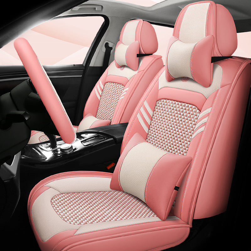 Car seat cushion fully surrounded leather seat cover 4 seasons GM 2020 new interior decoration special 19 seat cover all-inclusive
