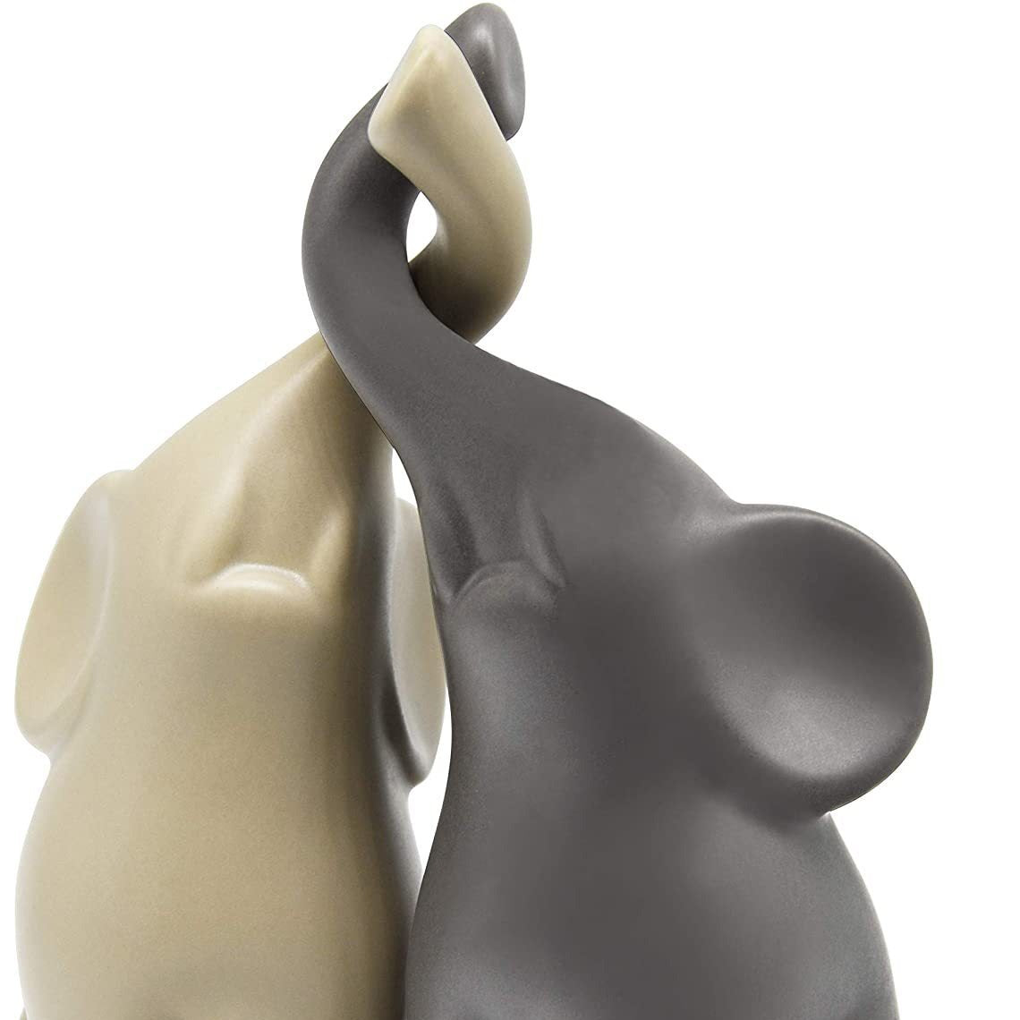Factory direct sales couple elephant Nordic modern ceramic home décor creative ornament crafts wedding gifts