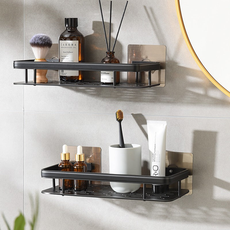 No punching toilet bathroom shelf wall-mounted toilet toilet washstand supplies wall storage shelf