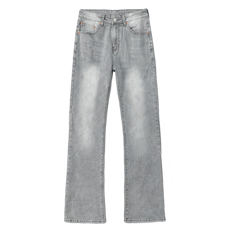 cleanfit smoky jeans men's fall slim straight bootcut pants american retro vibe slacks