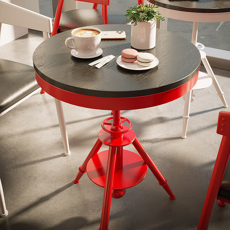 Industrial dining table