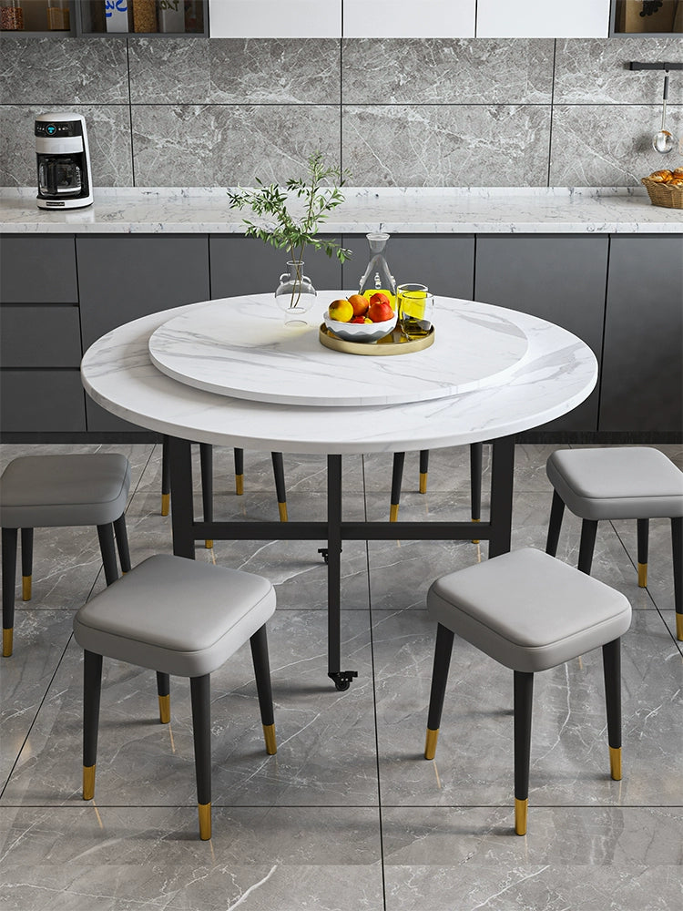Folding dining table