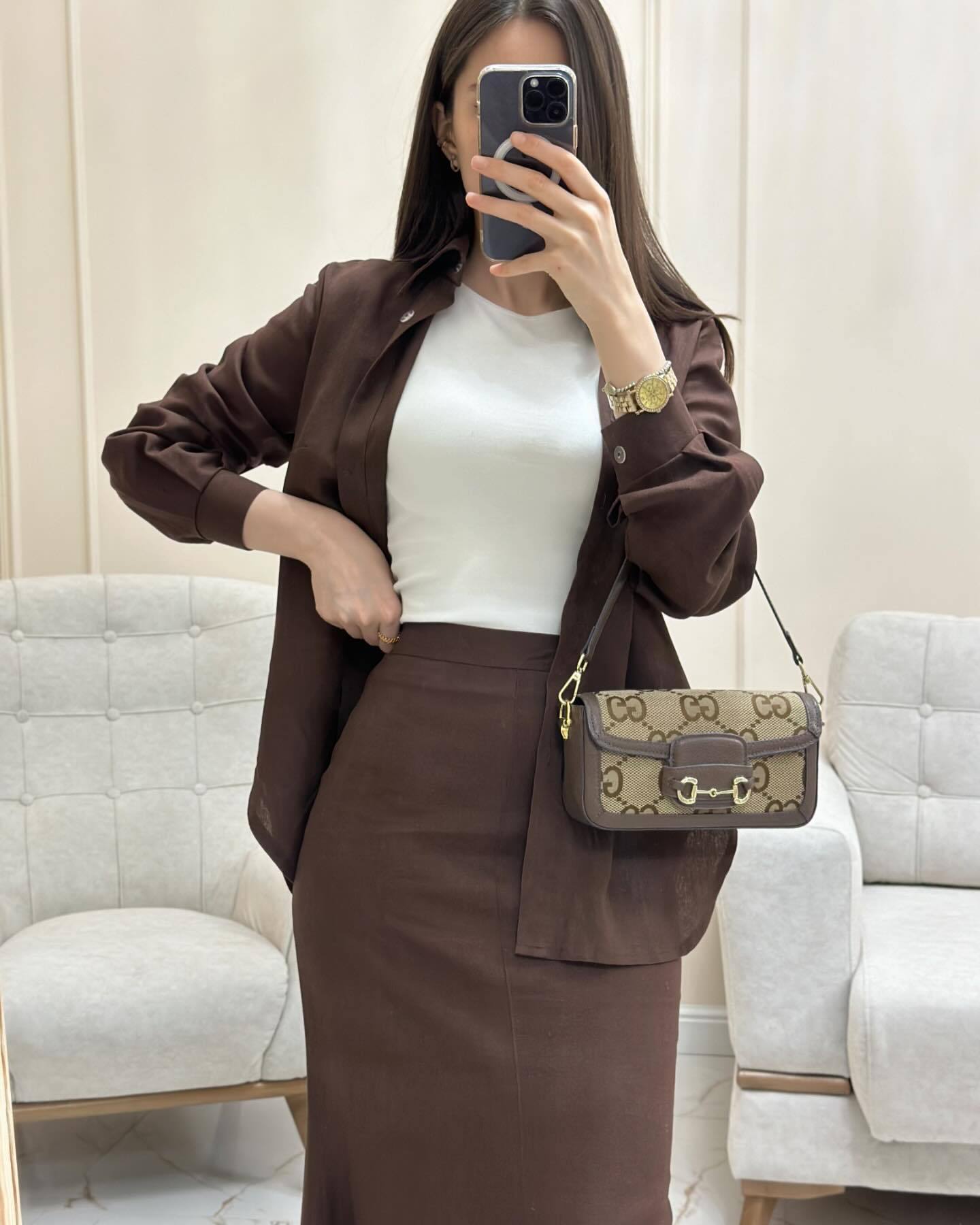 2024 cross-border foreign trade new women's fashion suit, solid color linen cotton fabric lapel top, long skirt