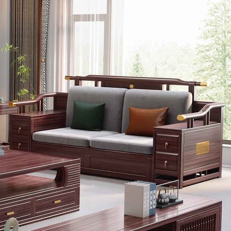 Ebony sofa