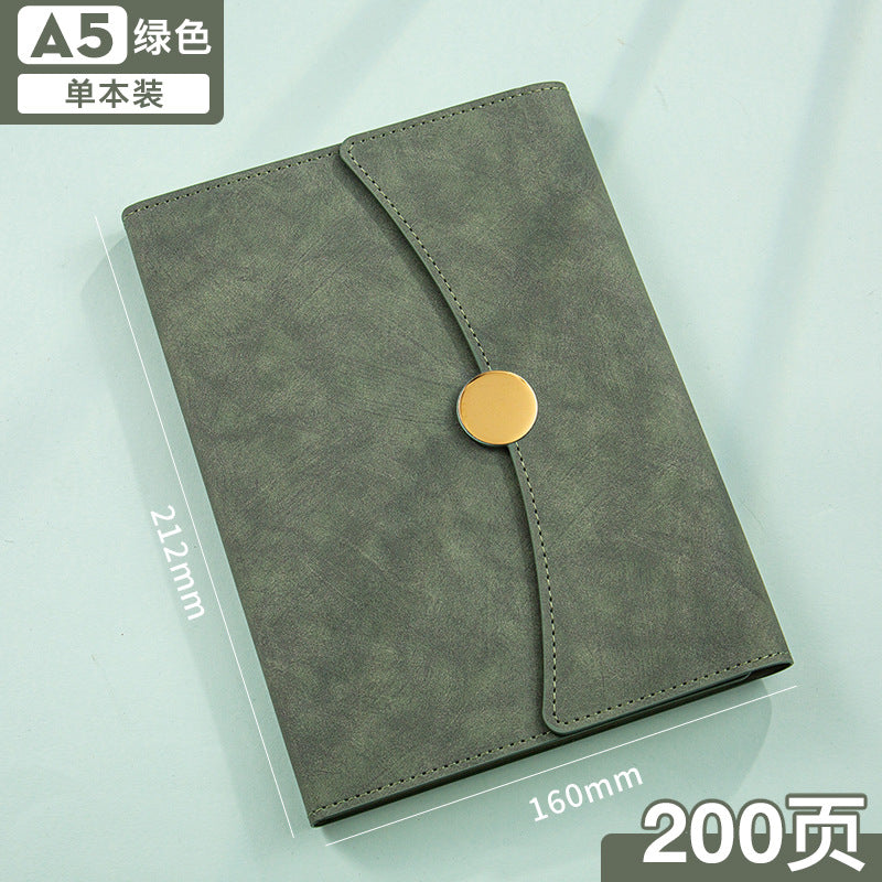 A5 tri-fold notebook gift box set business high-end book and pen company school gift can print logo gift