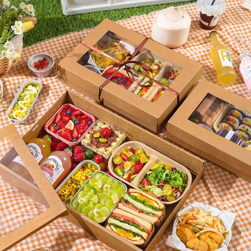 outdoor fruit bento
