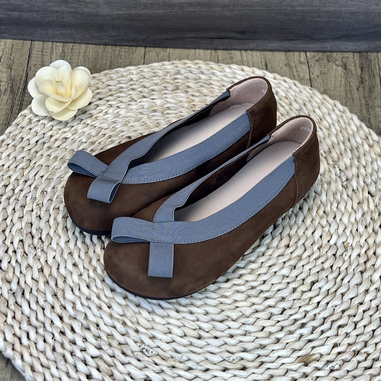 Retro genuine leather art Mori single toe layer cowhide soft bottom soft leather casual women's shoes round toe comfortable mother's shoes women