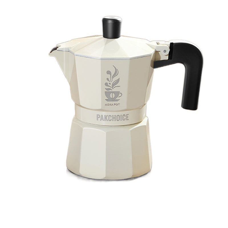 Italian Moka pot home double valve brew hand grind coffee pot utensils pour-over coffee pot espresso pot set