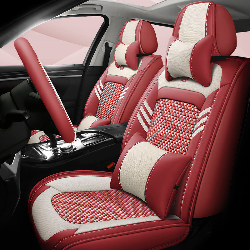 Car seat cushion fully surrounded leather seat cover 4 seasons GM 2020 new interior decoration special 19 seat cover all-inclusive