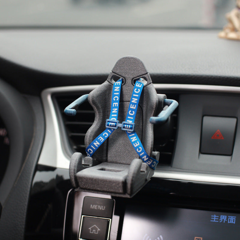 Car mobile phone holder, new car navigation stand, Douyin ornament, decoration air outlet, personality creativity, Internet celebrity gifts