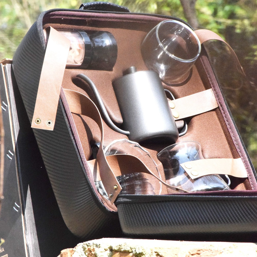 StorageTravel pour-over coffee pot set