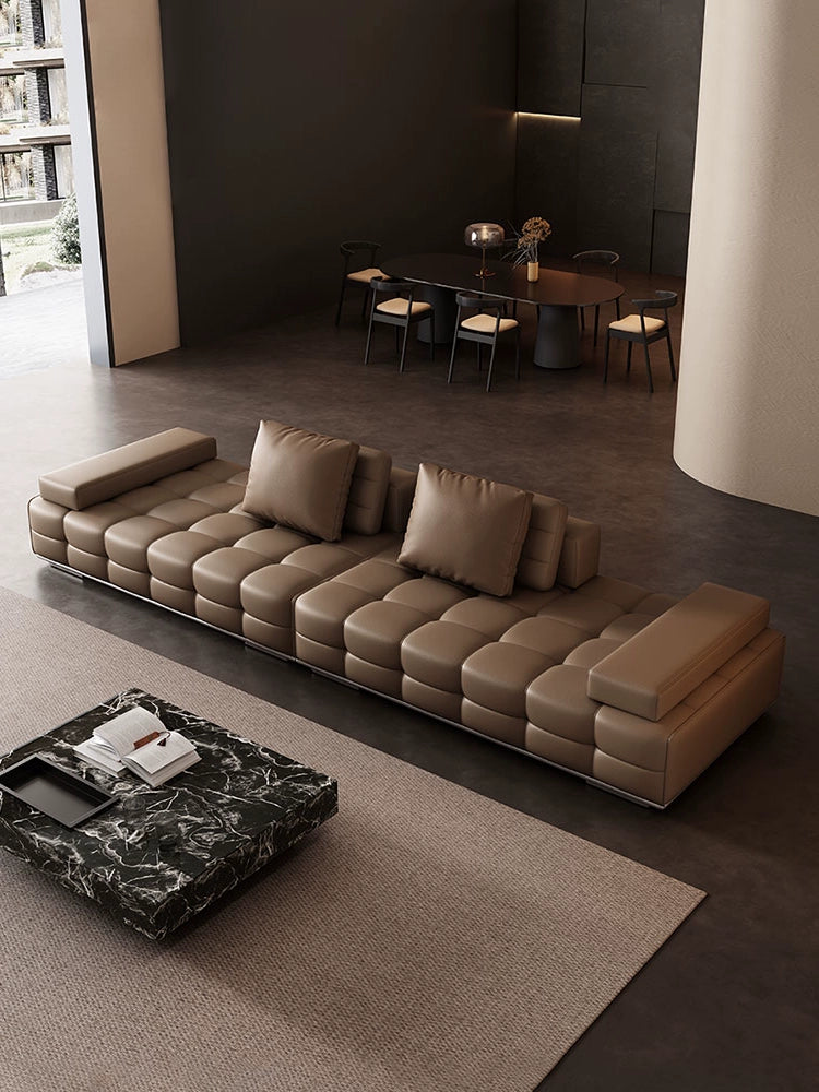 Leather sofa