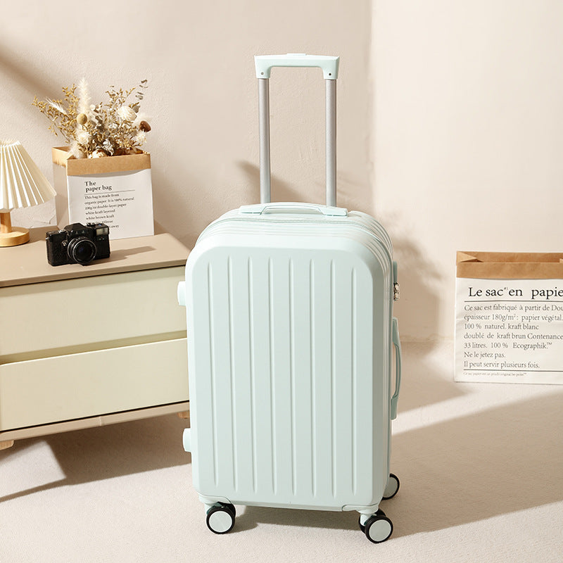 Suitcase 20 inch multifunctional suitcase with cup holder female 24 inch student lockbox spinner trolley case wholesale