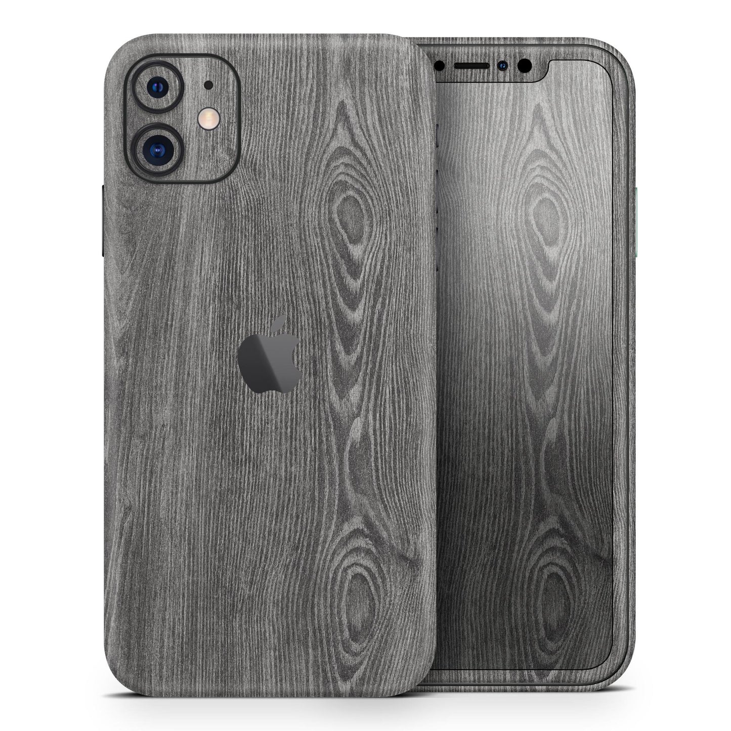 Smooth Gray Wood V2 // Skin-Kit compatible with the Apple iPhone 14,