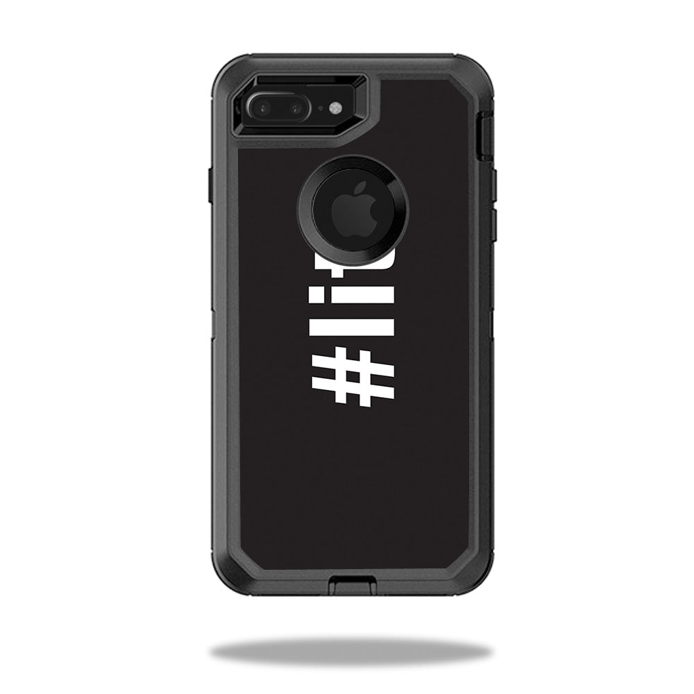 MightySkins OTDIP8PL-Lit 2 Skin for Otterbox Defender iPhone 8 Plus -