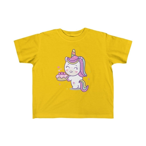 Unicorn Loves Strawberry Shortcake Kid Girls Tee