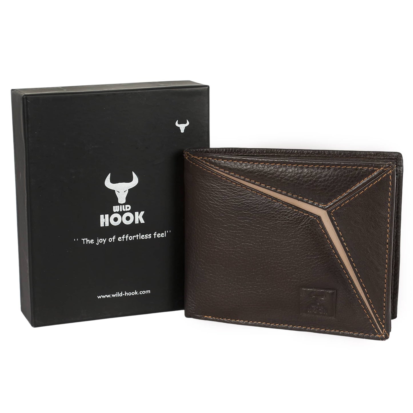 Twin Leather Men Wallet