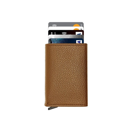 Agara  – PU Leather RFID Mechanism Card Holder/Wallet