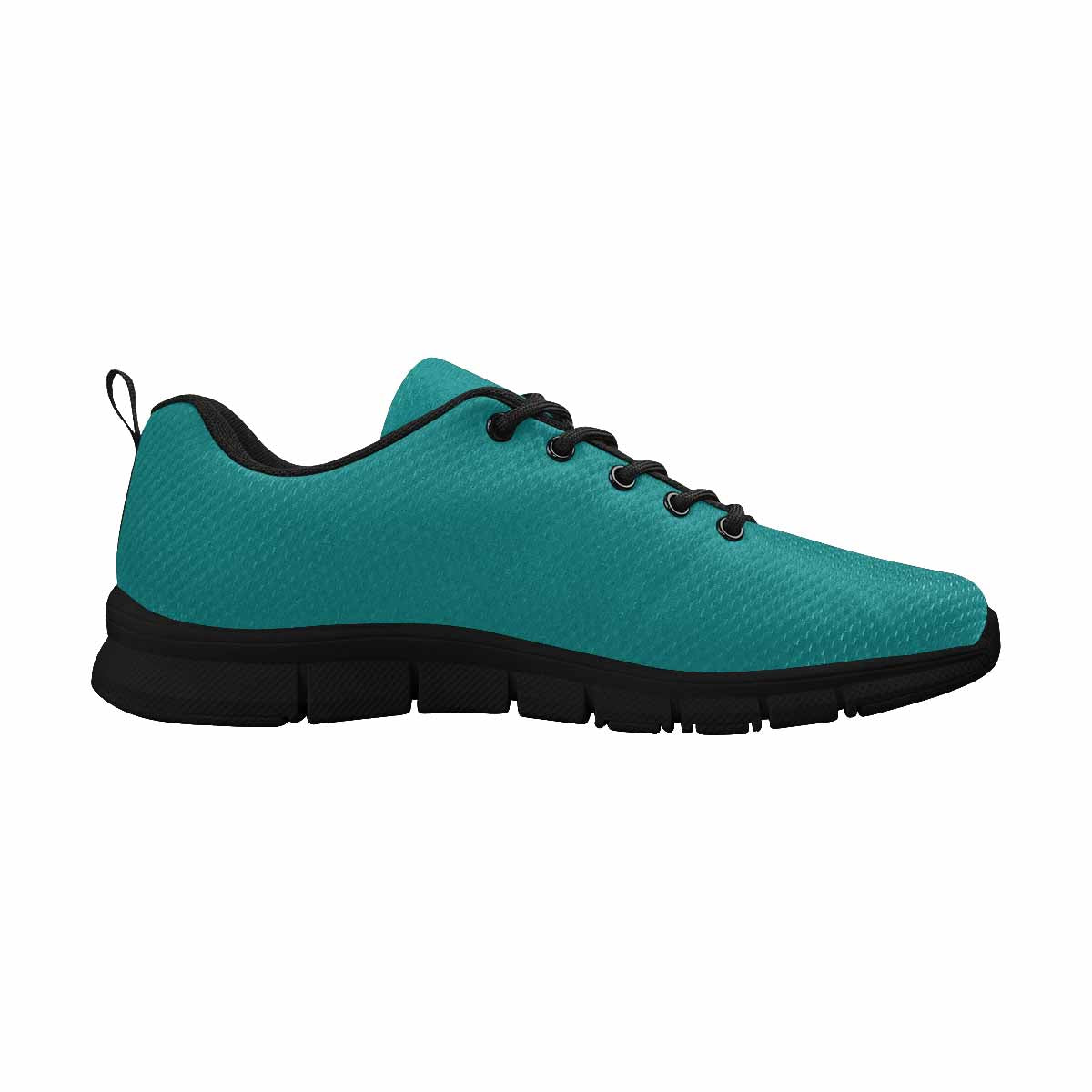 Sneakers for Men, Dark Teal Green - Canvas Mesh Athletic Running Shoes