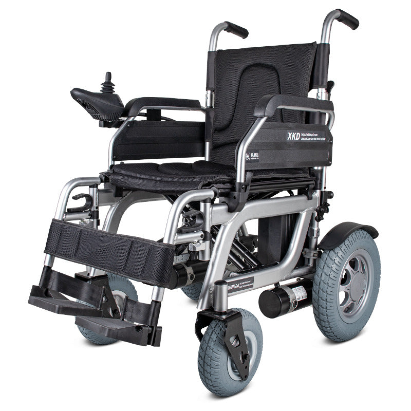 Xinkangda electric wheelchair folding lightweight wheelchair electric fully automatic mobility scooter travel portable for the elderly