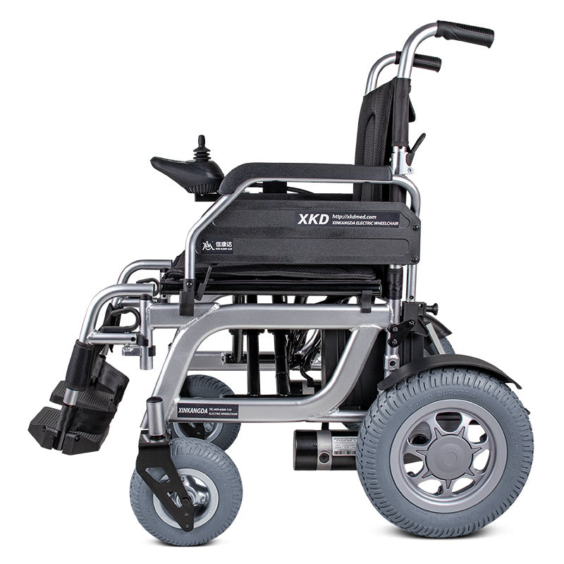 Xinkangda electric wheelchair folding lightweight wheelchair electric fully automatic mobility scooter travel portable for the elderly