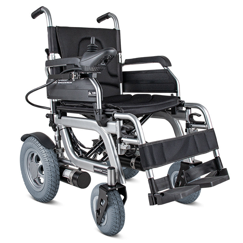 Xinkangda electric wheelchair folding lightweight wheelchair electric fully automatic mobility scooter travel portable for the elderly