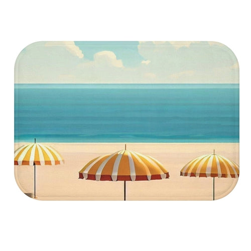 Lazy Beach Days Bath Mat