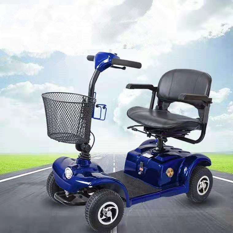 Elderly scooter electric four-wheeled small disabled special smart battery car manufacturer direct sales electric motorcycle