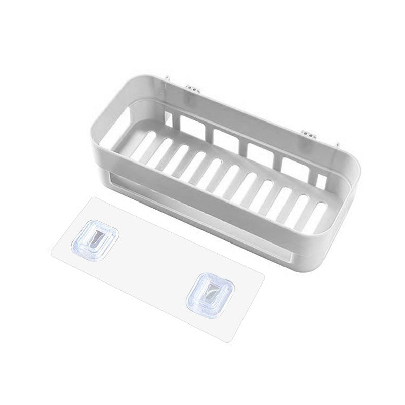 Bathroom wall-mounted shelf free punching seamless wall suction toilet storage shelf toilet toilet storage rack