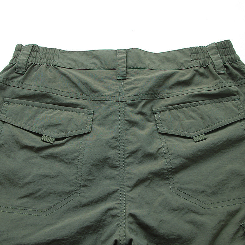[Manufacturer] summer outdoor thin multi-pocket quick-drying cargo pants men's loose plus size storm troopers 105