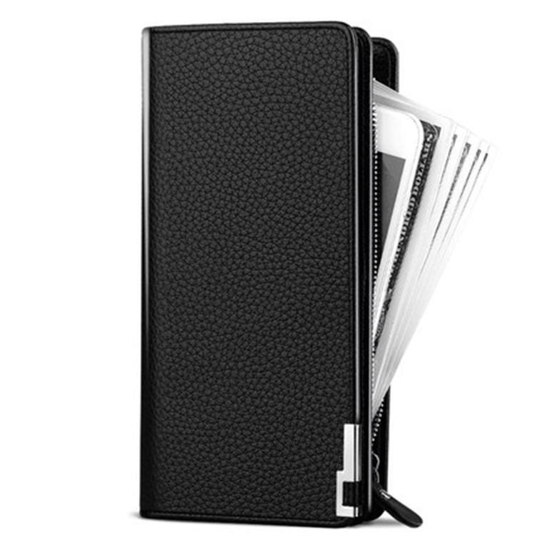 Iron edge handbag men's wallet long wallet multi-card wallet handbag men's business multi-function mobile phone bag hand
