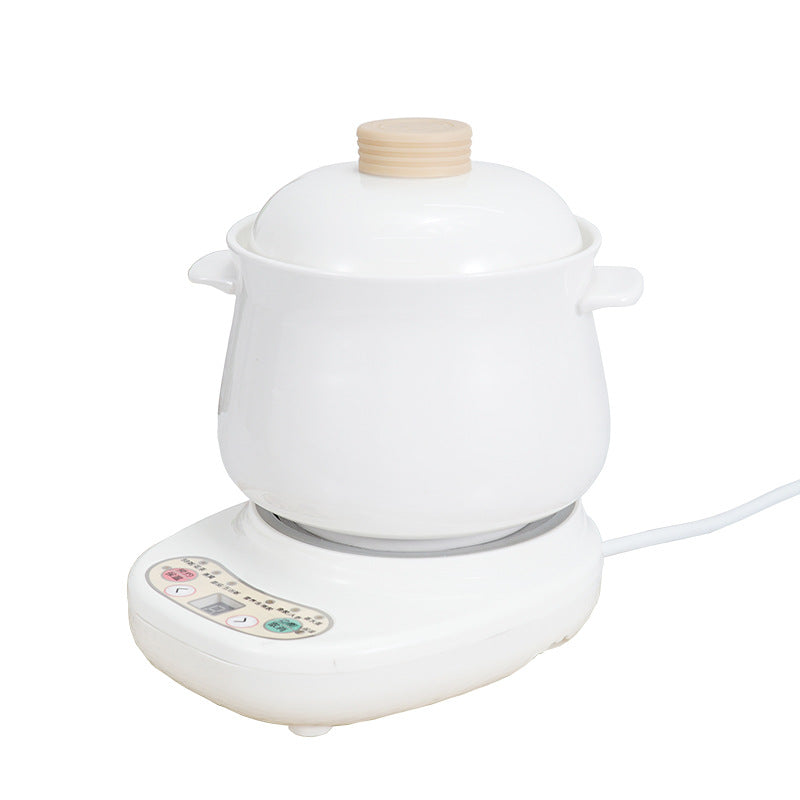 Split intelligent mini automatic electric crowpot stew pot stew pot through water bb pot bird's nest pot porridge pot soup ceramic pot