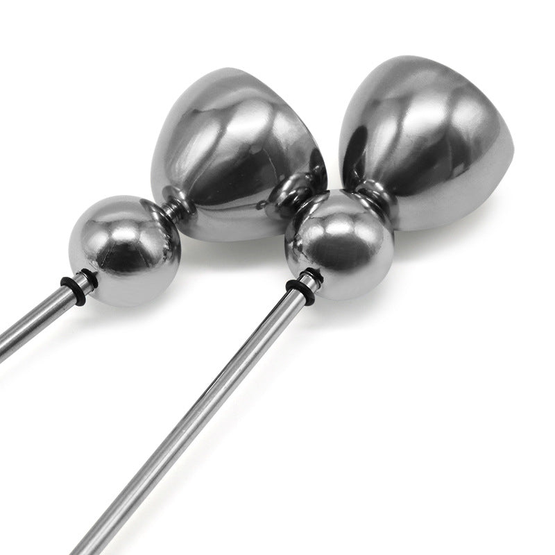In stock French portable egg sheller stainless steel hotel egg opener Household knocking eggshell kitchen tools