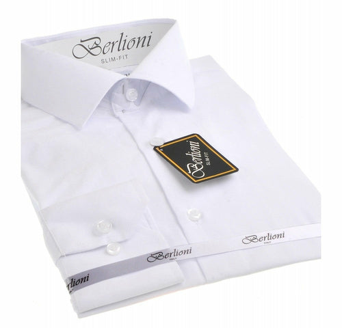 Berlioni Slim Fit Solid Shirt 155304