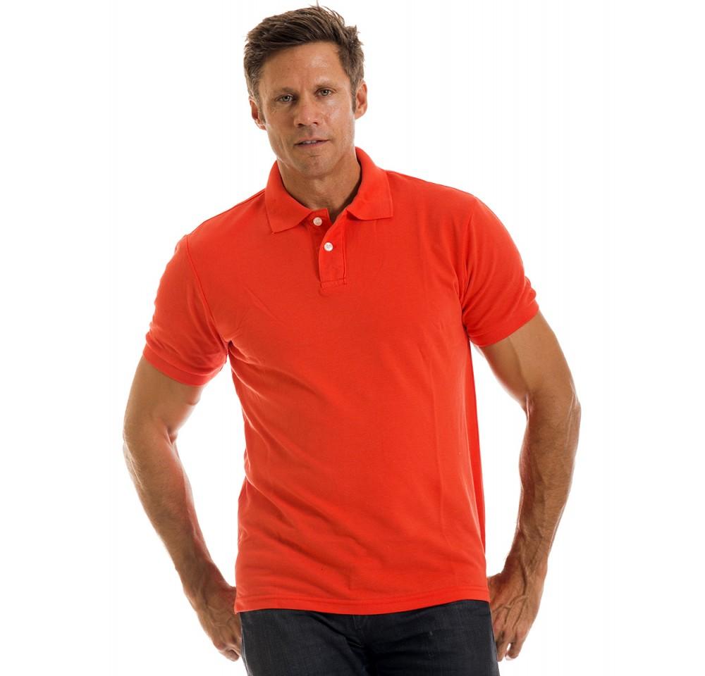 Classic fit polo shirt with 3-button placket 155489