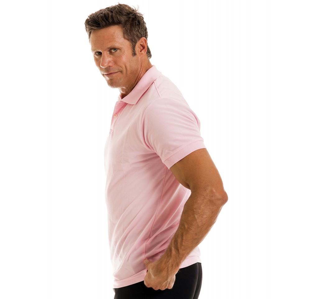 Classic fit polo shirt with 3-button placket 155489