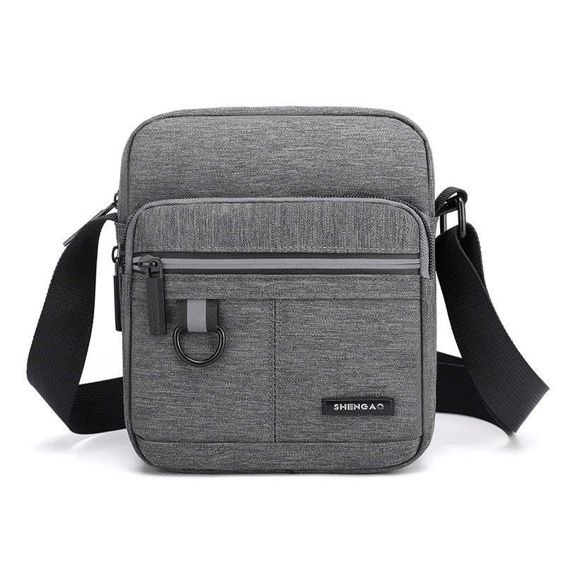 Men's Bag, Oxford, Cloth One Shoulder, Crossbody Bag, Casual Canvas Bag, Men's Bag, Bag, Backpack, Small Bag, Mobile Phone Bag, 2024 New Style