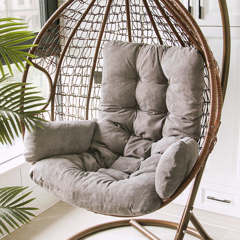 Hanging basket cushion thickened and enlarged cushion swing single sofa cushion household hanging chair cloth cushion indoor and outdoor cradle chair cushion