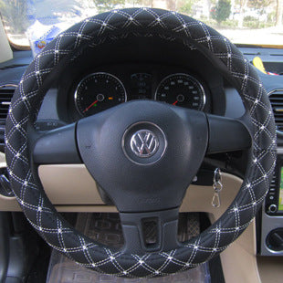 Car interior decoration supplies red wine series steering wheel cover anti-slip all-season universal protective cover car interior products