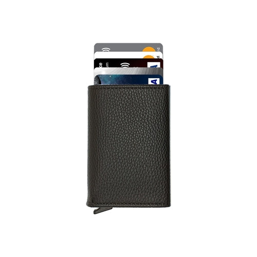 Agara  – PU Leather RFID Mechanism Card Holder/Wallet