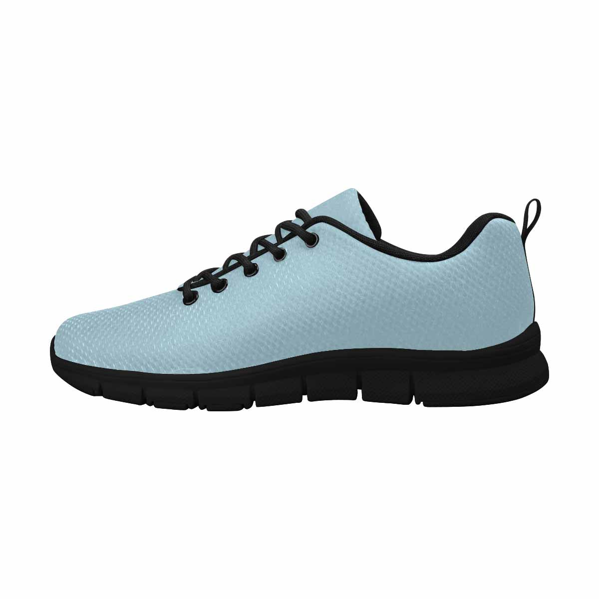 Sneakers For Men, Light Blue - Canvas Mesh Athletic Running Shoes