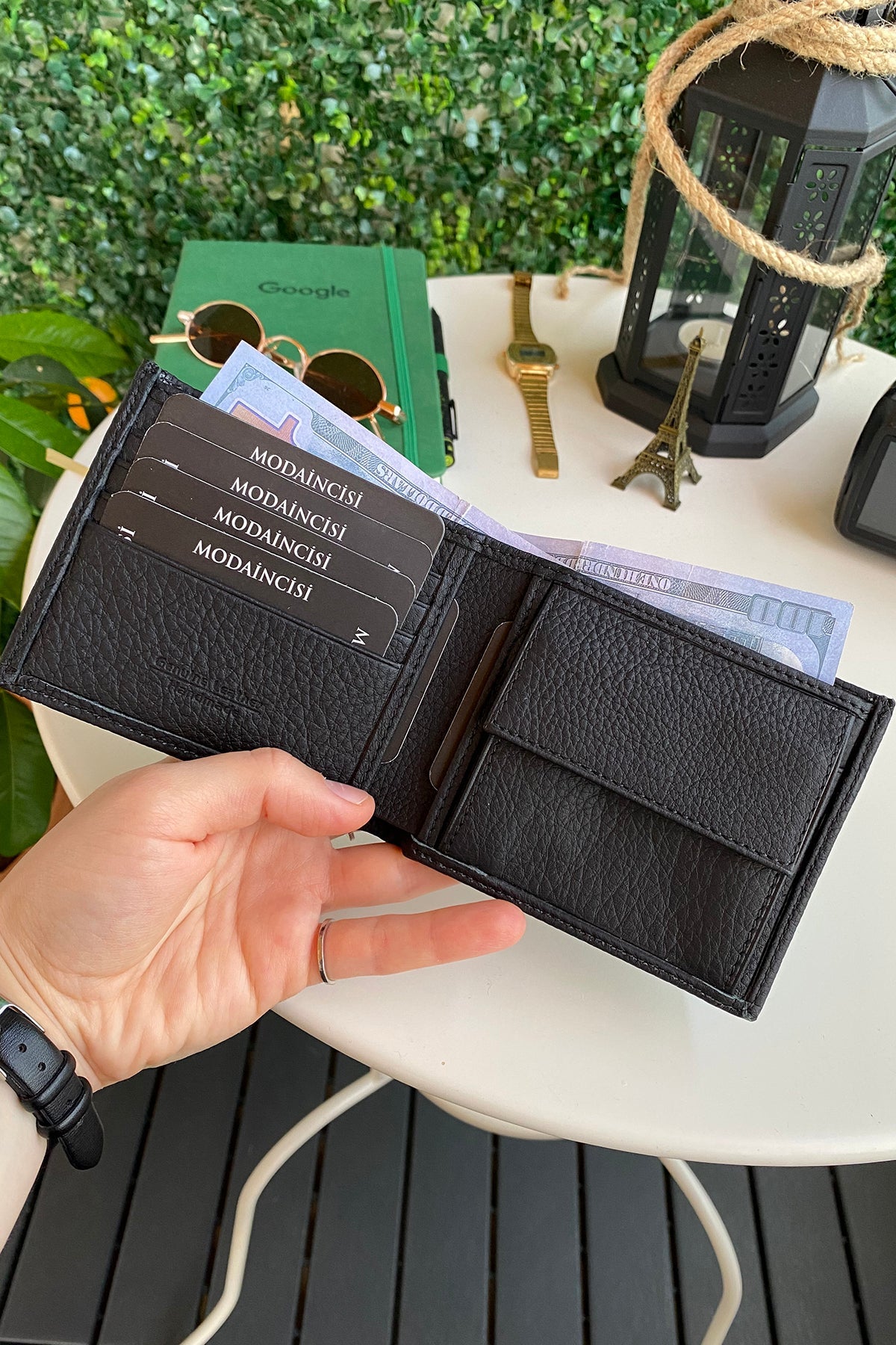 Dallas - Genuine Leather Kangaroo Wallet + Card Holder