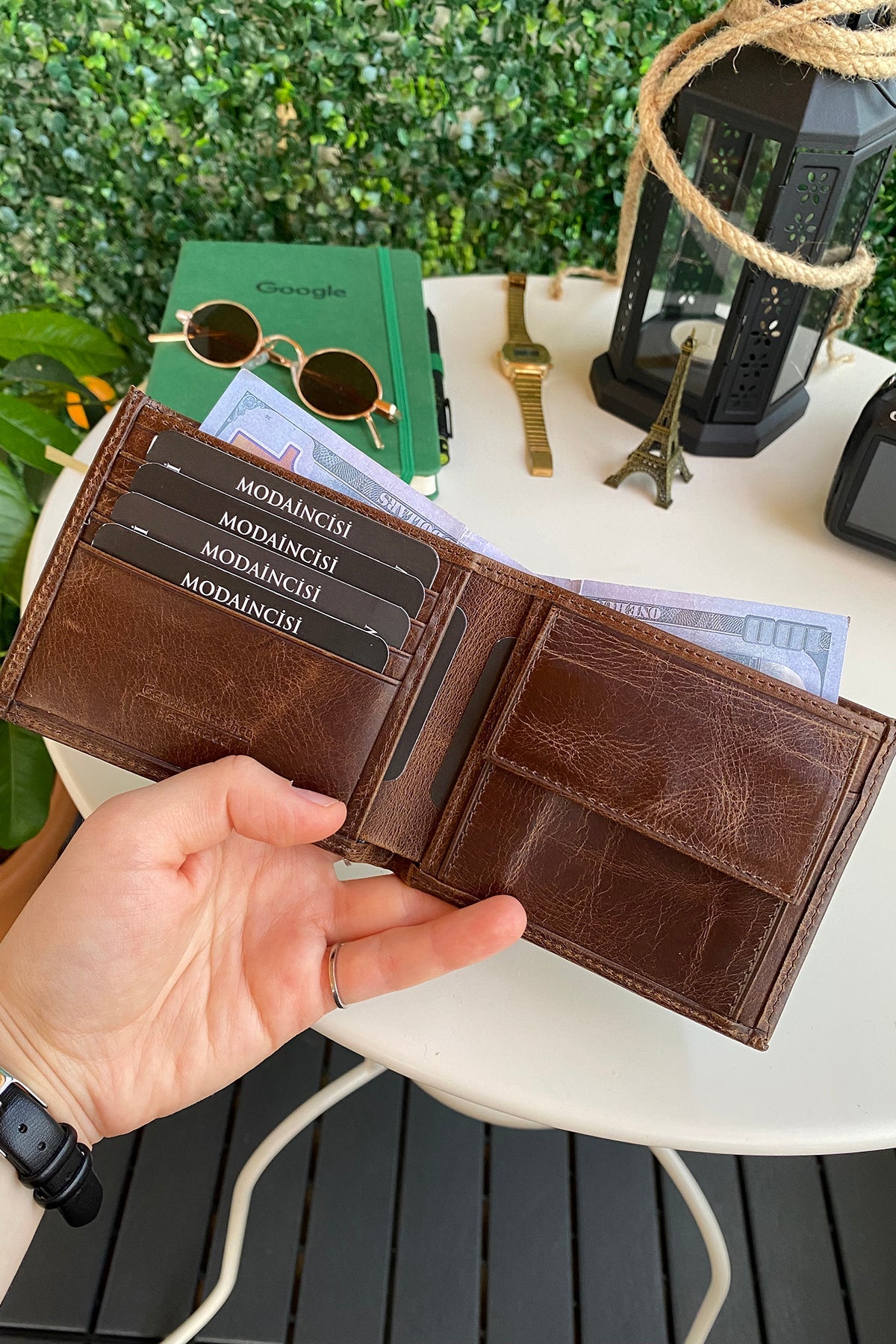 Dallas - Genuine Leather Kangaroo Wallet + Card Holder