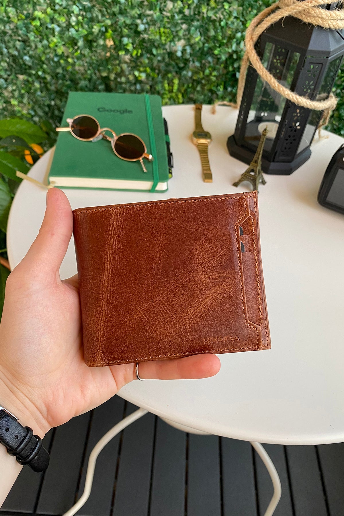 Dallas - Genuine Leather Kangaroo Wallet + Card Holder