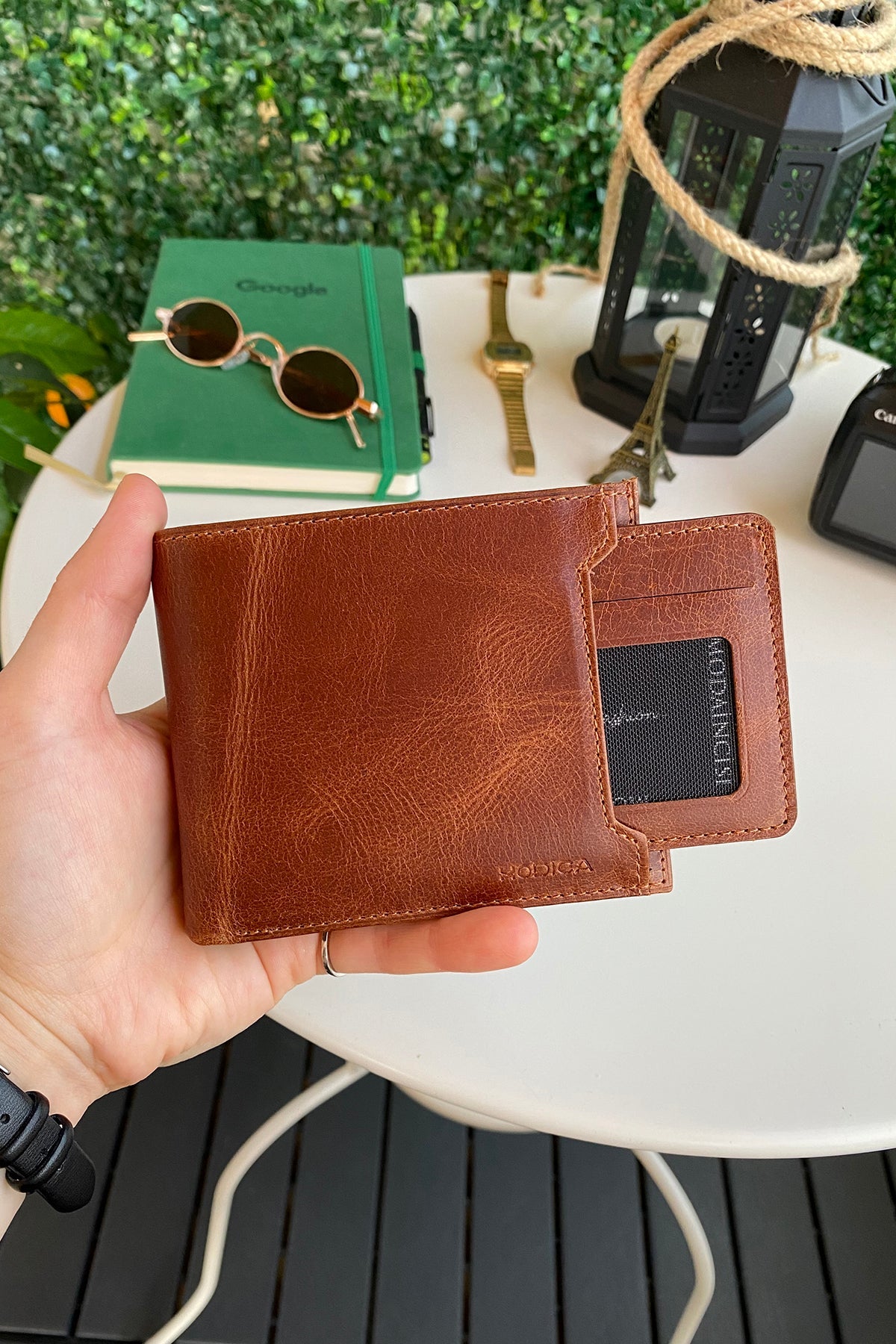 Dallas - Genuine Leather Kangaroo Wallet + Card Holder