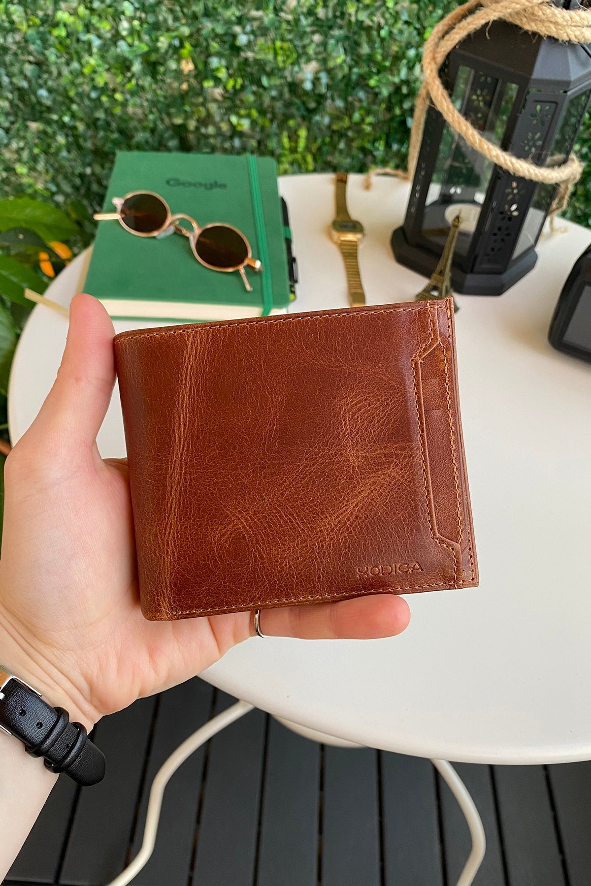 Dallas - Genuine Leather Kangaroo Wallet + Card Holder