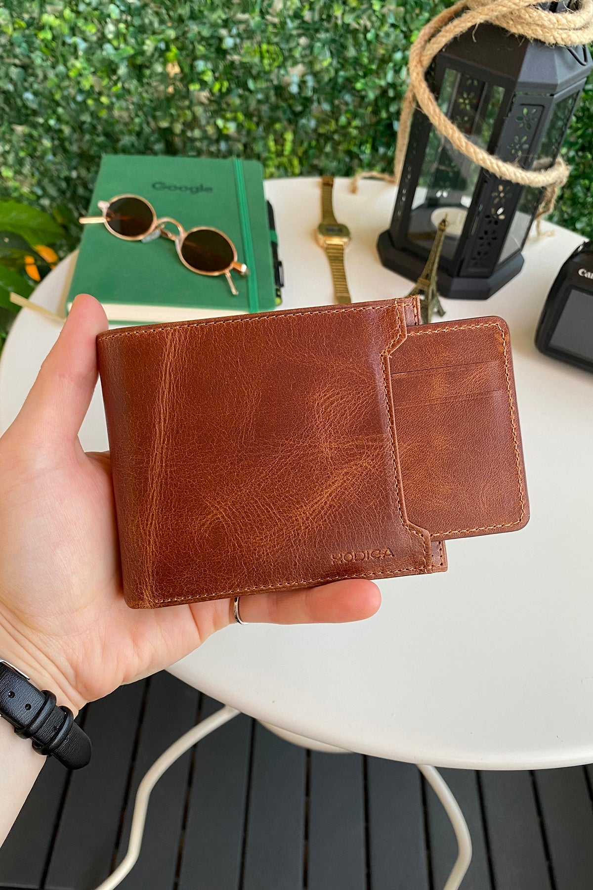 Dallas - Genuine Leather Kangaroo Wallet + Card Holder