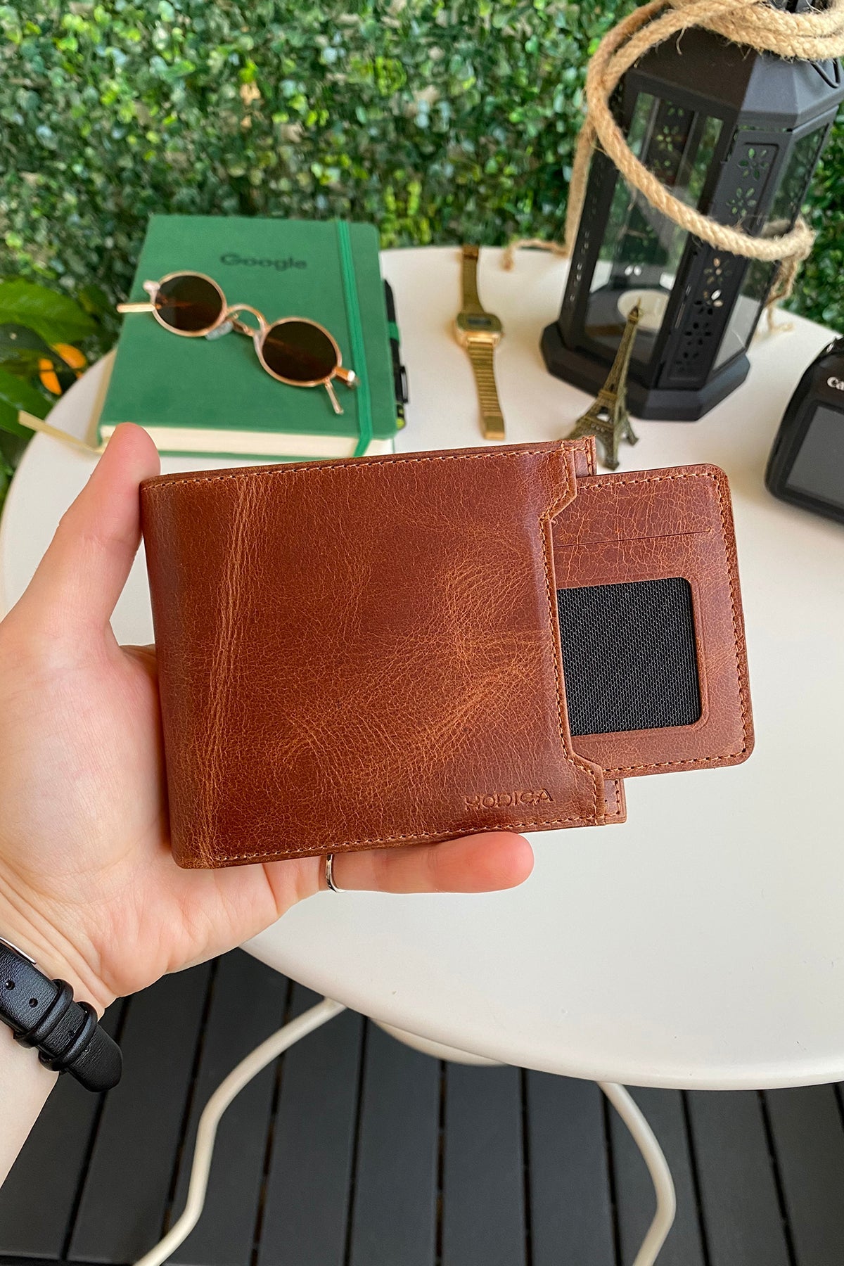 Dallas - Genuine Leather Kangaroo Wallet + Card Holder