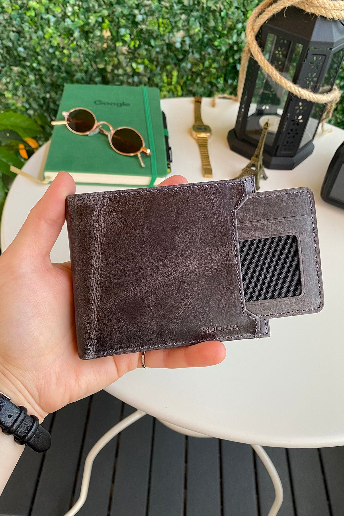 Dallas - Genuine Leather Kangaroo Wallet + Card Holder