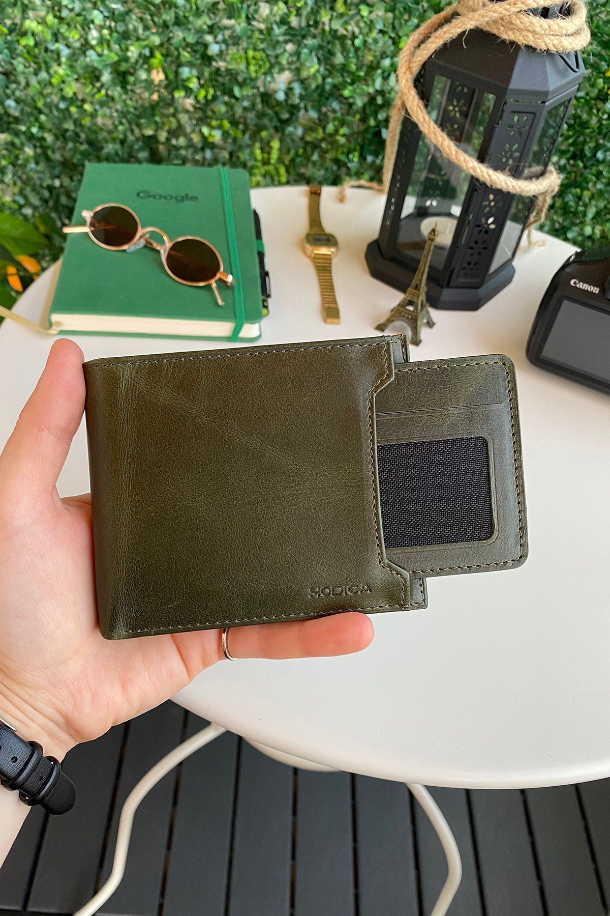 Dallas - Genuine Leather Kangaroo Wallet + Card Holder